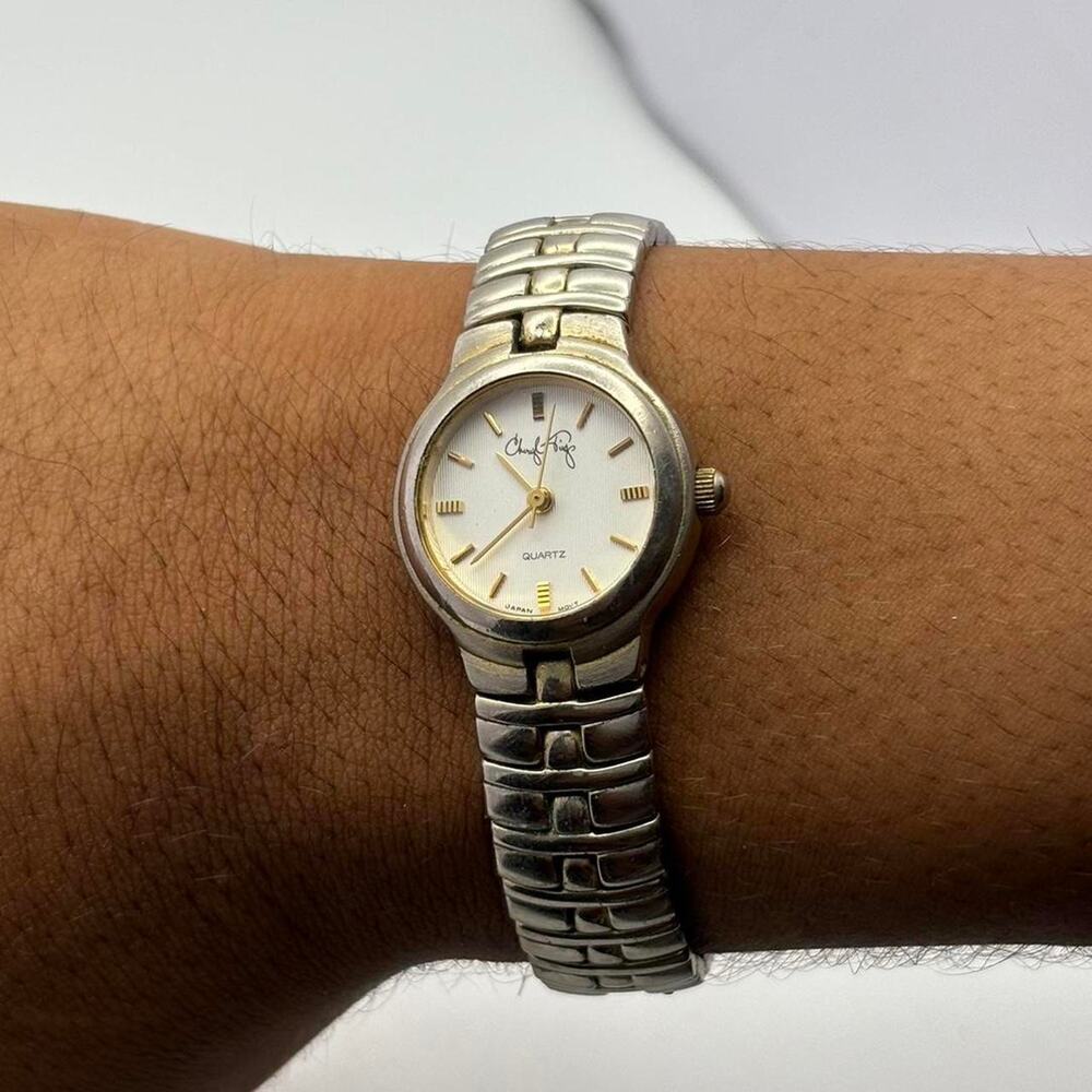 Silver watch